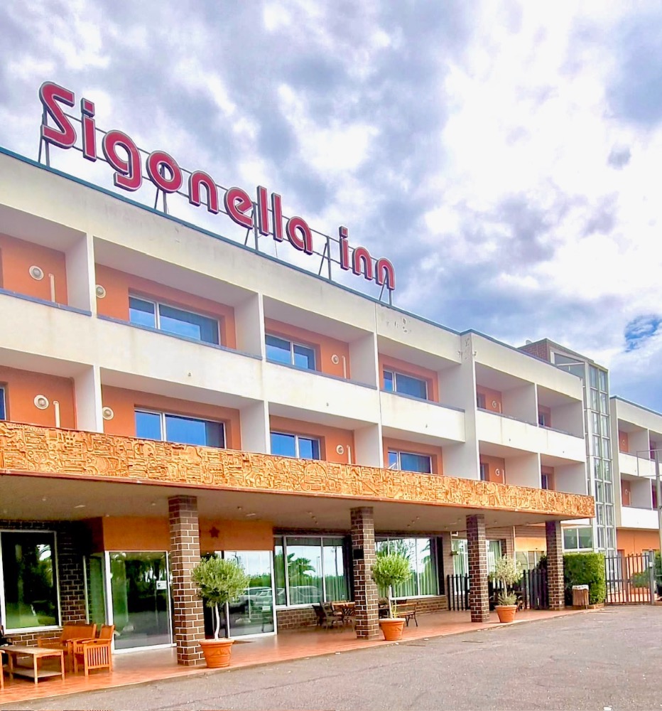 L'hotel Sigonella Inn a Motta S.Anastasia